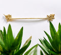 Solid Brass Bird Antique Towel Rod Bathroom Accessories Retro Hardware Bird by Unknown