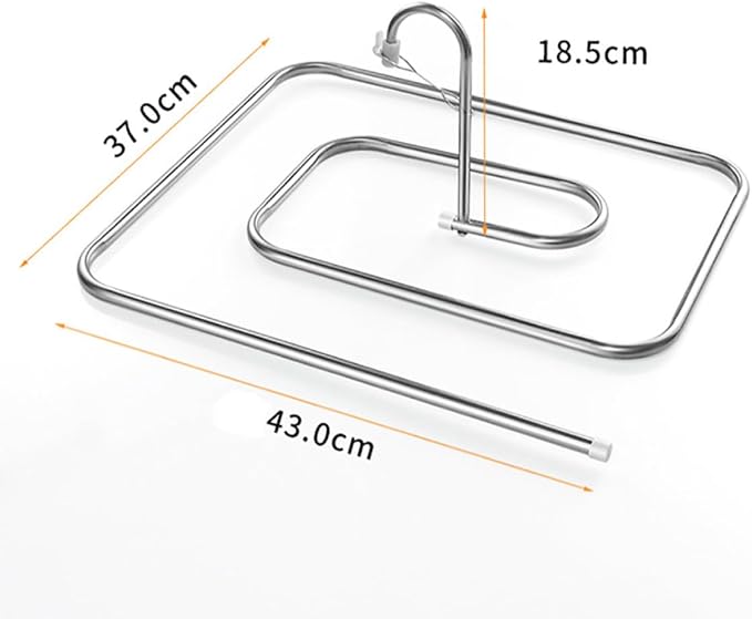 VICASKY Stainless Steel Spiral Drying Rack 3pcs Set - Image 2