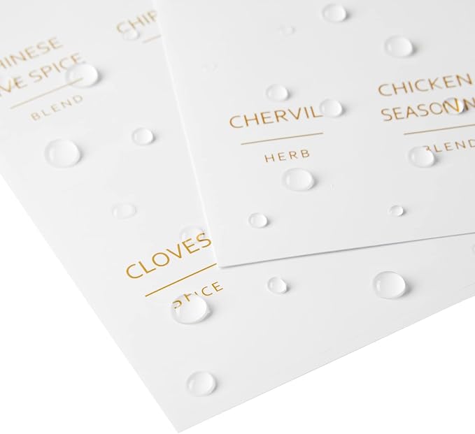Talented Kitchen Spice Labels for Jars - Image 5