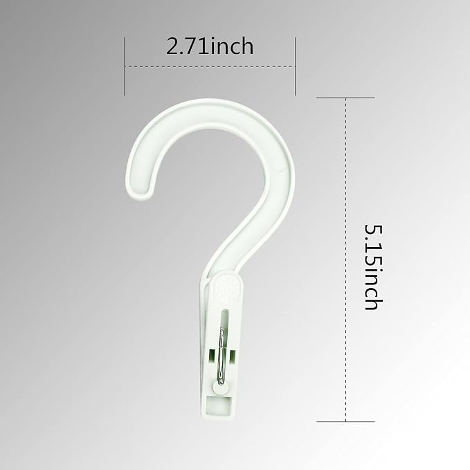 Laundry Hooks Boot Hangers Plastic Clothes Pins Hanger Clips - Image 2