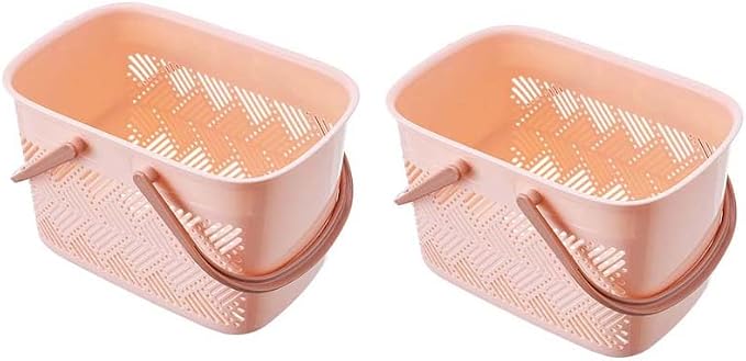 Bathroom Caddy Organizer Plastic Toiletries Basket by Kamuavni