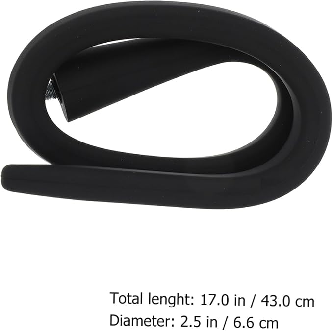 jojofuny Black Washing Machine Door Prop Adjustable Washer Door Support - Image 2