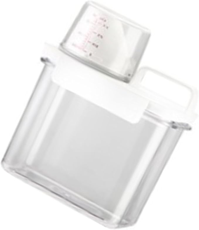 1100ml Laundry Detergent Dispenser, Transparent Plastic Fabric Softener - Image 7