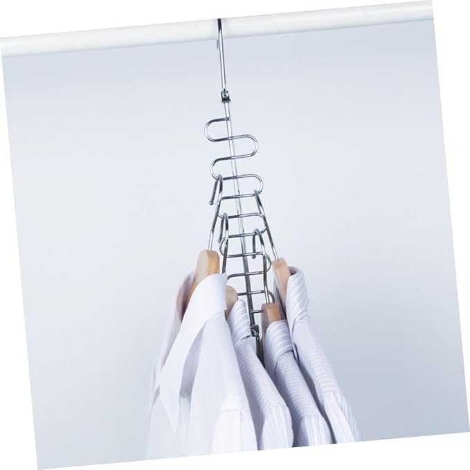 1set Multi Hole Clothes Drying Rack Hangers - Image 7