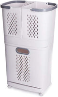 Removable Laundry Basket Classification Thickened Storage Rack Household by bretoes
