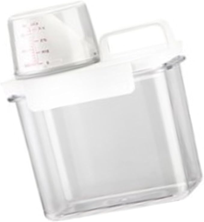 1100ml Laundry Detergent Dispenser Transparent Plastic Fabric Softener Container - Image 5