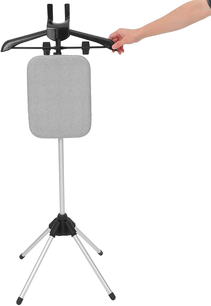Garment Steamer Stand for Clothes, Steamer Rack Iron Stand Rack, 360° Rotating - Image 9