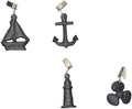 PRETYZOOM 4-Piece Heavy Duty Iron Hanger Windproof Clip Set by PRETYZOOM