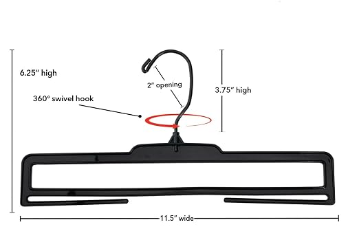 NAHANCO Extra Wide Plastic Hanger - Image 4