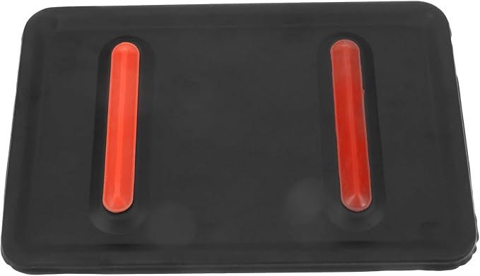 Protective Insulation Pad Ironing Mat 220x145x5mm Black Silicone Heat-Resistant by SEWACC