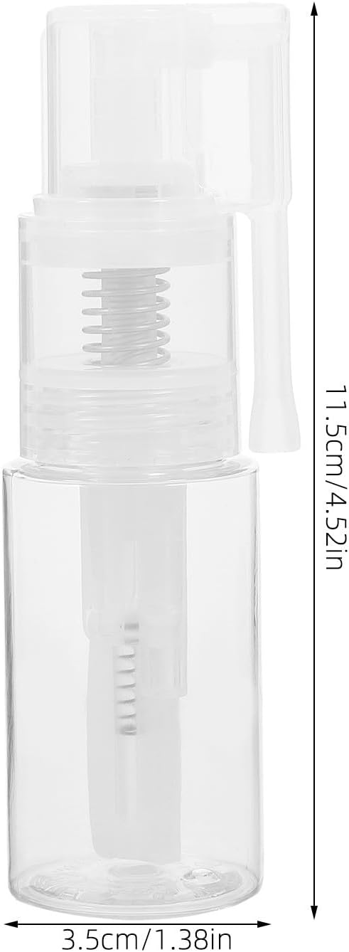2pcs 35ml Powder Spray Bottles Long Nozzle Refillable Dry Powder Sprayer - Image 7