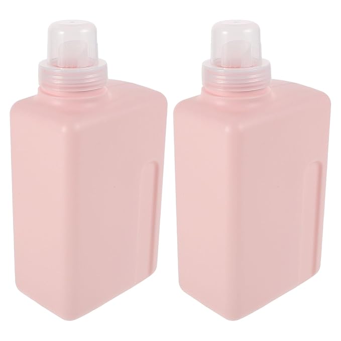 SOIMISS 2pcs Square Laundry Liquid Dispenser Bottles by SOIMISS