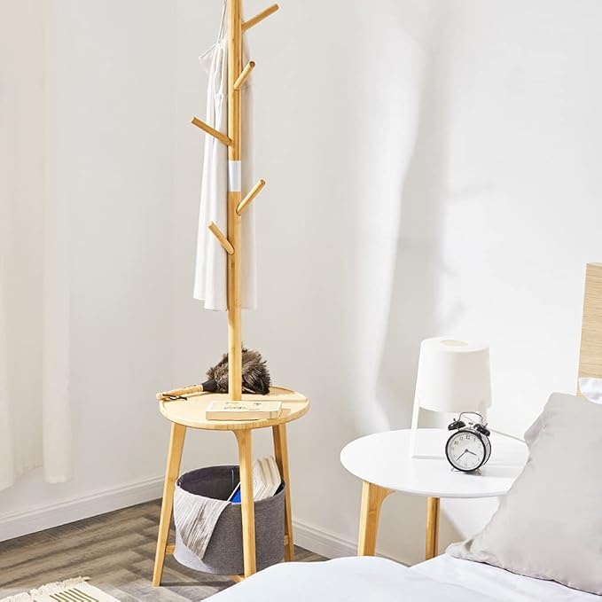 FIONEL Coat Rack Coat Rack Bedroom Bedside Vertical Hanger Rack Household - Image 7