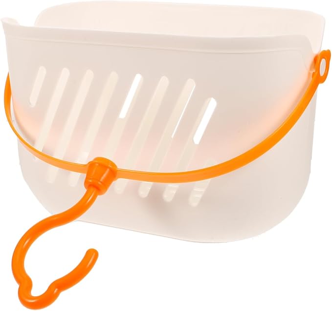 Angoily Small Shower Caddy, Plastic Hanging Basket - Image 9