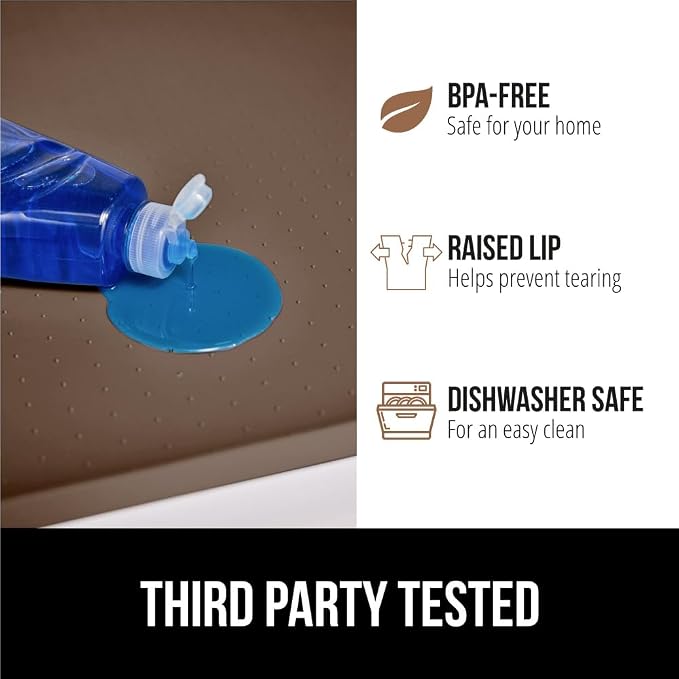 GORILLA GRIP Waterproof Silicone Under Sink Mat - Image 4