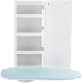 Wall Mounted Ironing Board Cabinet, Swivel Folding Ironing Board, 4 Shelves by TREMENPOW