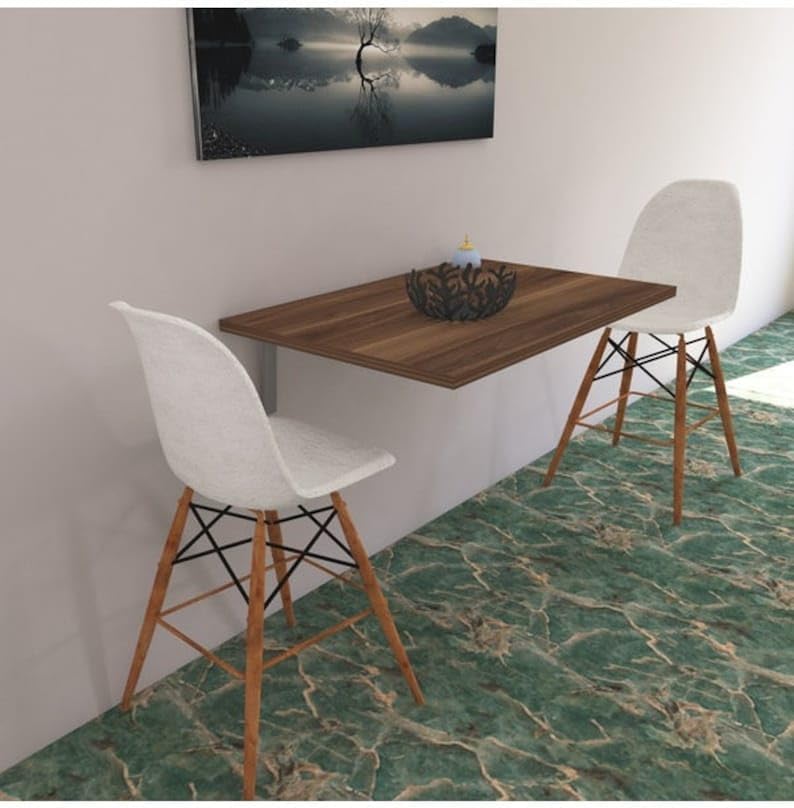 Fold up Table, Wall Mounted Table, fold Down Desk, Wall Mounted Desk, Laundry - Image 2
