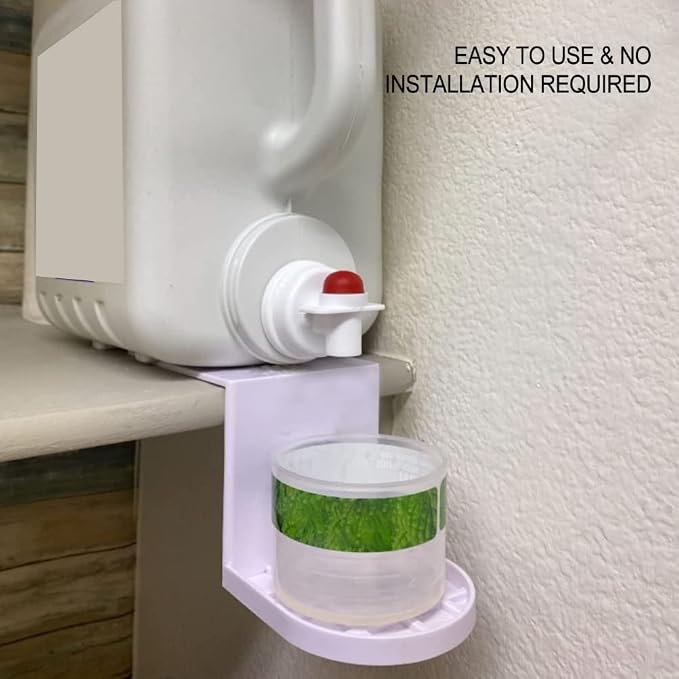 2pc Laundry Detergent Cup Holder, Laundry Fabric Softener Drip Catcher - Image 2