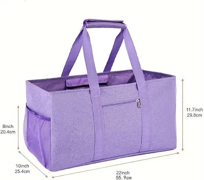 Extra Large Utility Tote Bag – Reusable Shopping Bag - Image 2