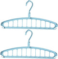 PRETYZOOM 2pcs Laundry Hanger Rack Rotating Folding Hanger Space Saving Home by PRETYZOOM