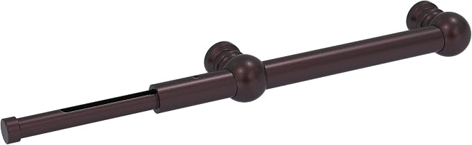 Traditional style Extendable Valet Rod Shaded Beige - Image 4
