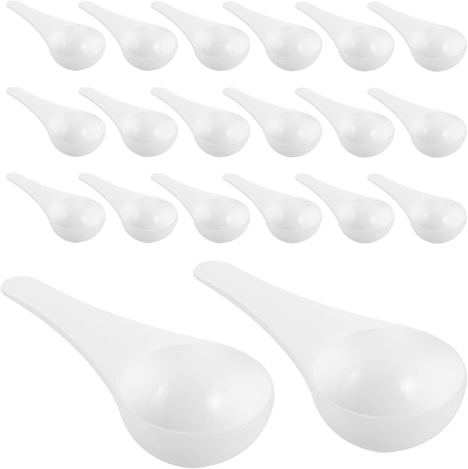 BESPORTBLE 20pcs Plastic Measuring Scoop Set by BESPORTBLE
