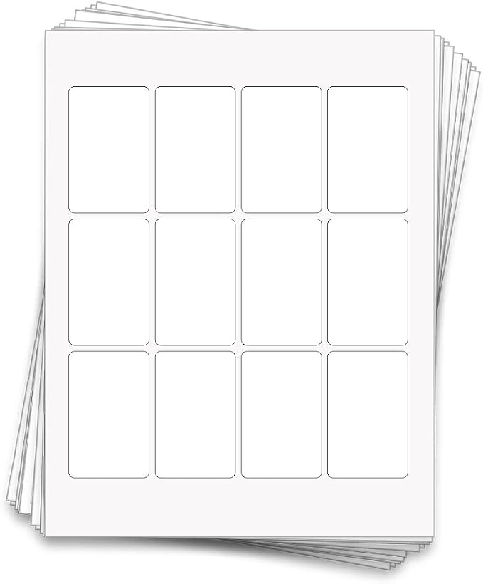 600 Labels for 4 oz Jars, 1.75 in. x 2.75 in. by Dashleigh