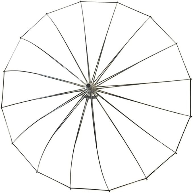47inch Golf Umbrella Windproof Transparent Stick Umbrella Classic J Handle by Unknown
