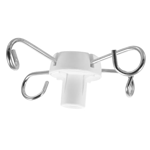 minkissy Stainless Steel Vertical Infusion Stand Accessory Hook by minkissy