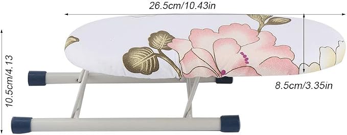 Mini Ironing Board, Foldable Space-Saving Mini Ironing Board Home Travel Sleeve - Image 3