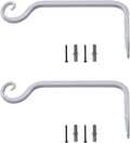 2 Pack 10 Inch Premium Metal Plant Hangers – Sturdy Wall Hooks by Unknown