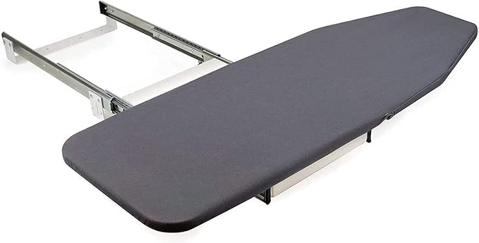 Ironing Board Retractable Pull Out Ironing Board Closet Sliding Out Swivel Iron by Unknown