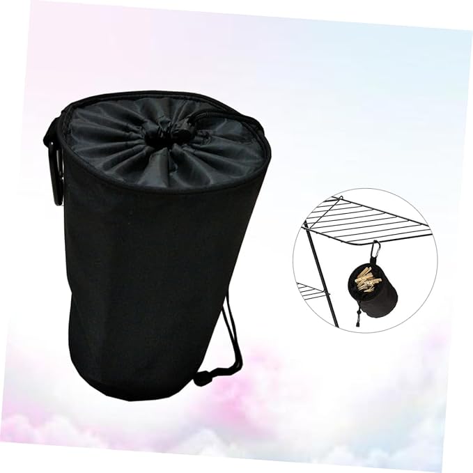 Mobestech Oxford Cloth Storage Bag Capacity Hanging Clothespins Bag Peg - Image 5