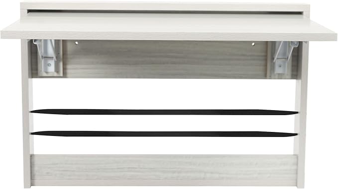 Folding Wall Tabl, Floating Drop-Leaf Desk, Fold Down Table Wall Mounted - Image 3