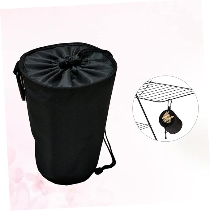 Mobestech Oxford Cloth Storage Bag Capacity Hanging Clothespins Bag Peg - Image 2