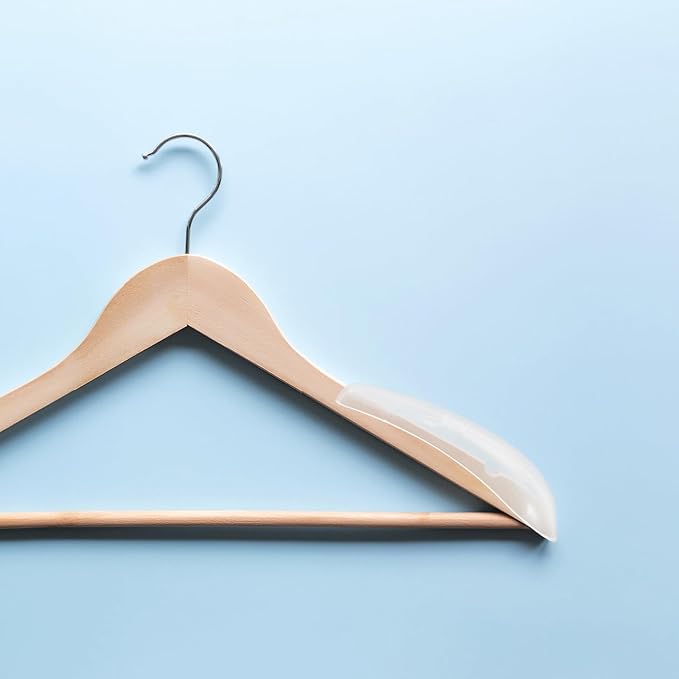 KICHOUSE 5 Pairs Hangers Shoulder Form Shaper Transparent Pad - Image 6