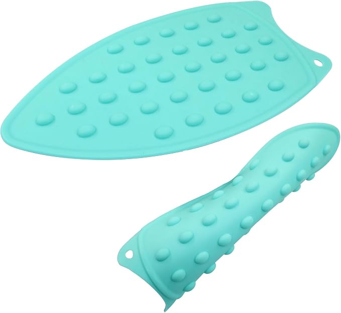 2 Pcs Silicone Iron Rest Pads Mat Iron Hot Heat Resistant Protective Pads - Image 3