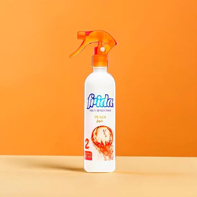 Aqua Sensations Air Freshener Spray – Peach Scent, Long-Lasting Room & Fabric - Image 2