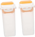 VALICLUD 2pcs Multi-functional Laundry Powder Container Airtight Lid by VALICLUD