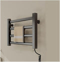 Small Plug-in, Energy-Saving Heated Drying Rack 4 Bars, Towel Racks by Unknown