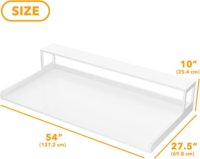 SpaceAid 2-Tier Washer Dryer Countertop, Laundry Topper - Image 4