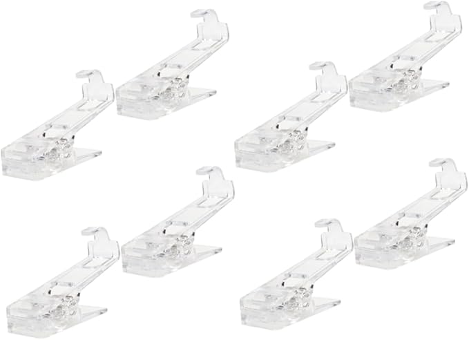 NUOBESTY 8pcs Heavy Duty Windproof Laundry Clips Multi-Functional Clips by NUOBESTY