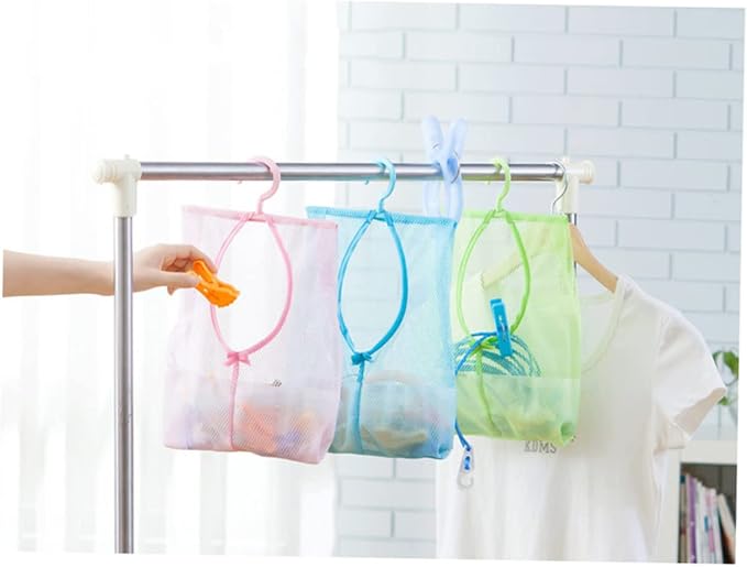 Multipurpose Mesh Clothespin Bag - Image 9