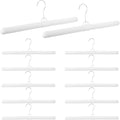Operitacx 12pcs White Foam Padded Clothes Hangers by Unknown