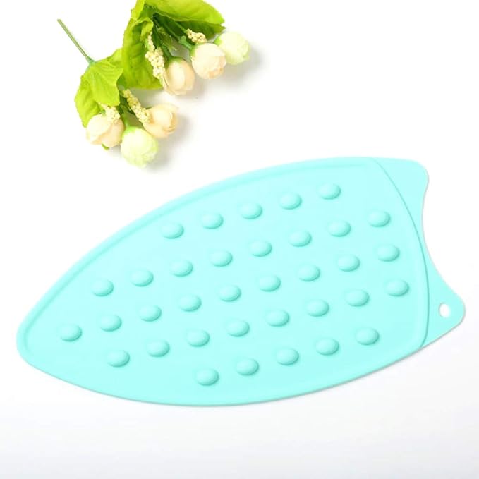 Silicone Hot Heat Protection Underlay Iron Stand Mat Rest Ironing Pad Board - Image 9