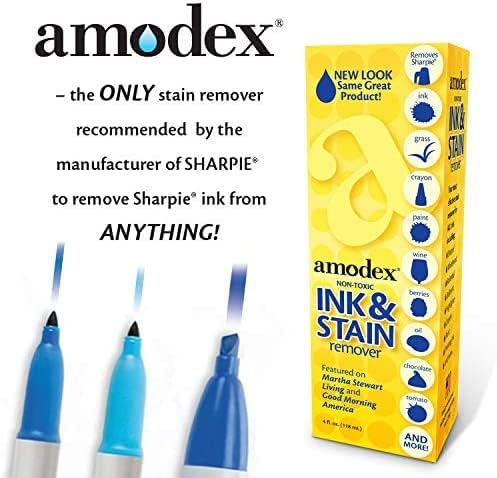 Amodex Ink & Stain Remover for Clothes, Leather and Skin - Image 6
