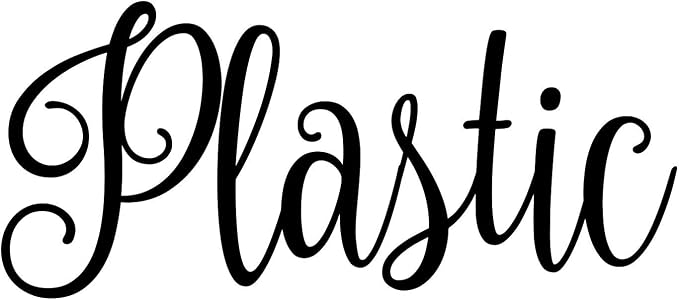 Plastic 4.5w x 2h Label | Kitchen Pantry Organization | Die Cut Vinyl Decal | by MinglewoodTrading