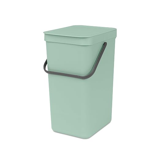 Brabantia Sort & Go Kitchen Recycling Bin | S / 4.2 Gal / 16L | Jade Green | by BrabantiaUSA