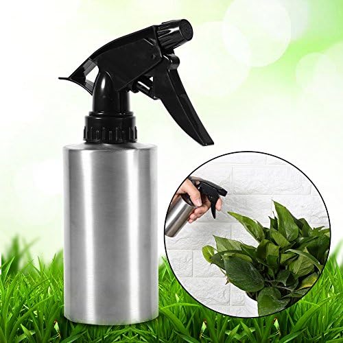 Fdit Plant Spray Bottle, 250ml Stainless Steel Hand Pressing, Adjustable Nozzle - Image 8