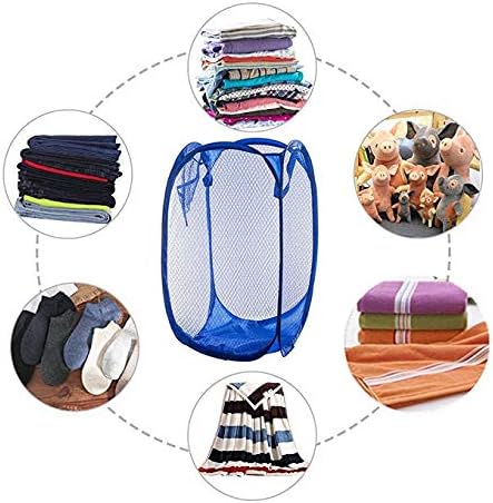 DurReus Portable Space Saving Laundry Hamper Cruise Ship Waste Bins Small Rope - Image 5
